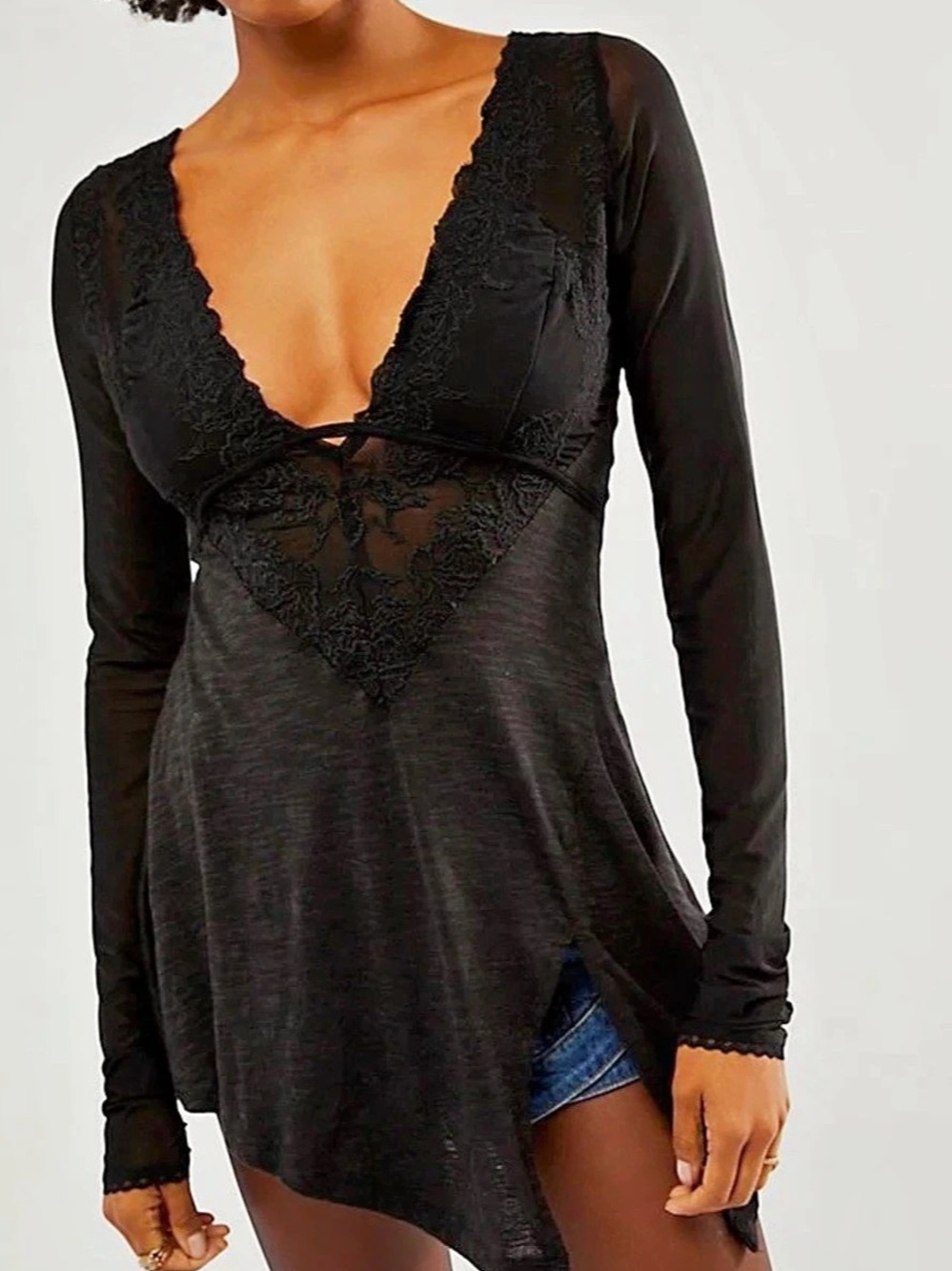 Free People Rendezvous Top Size XS NWT
